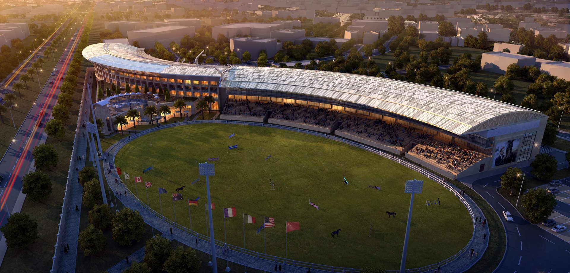 5 Star Hotel & Grandstand 2